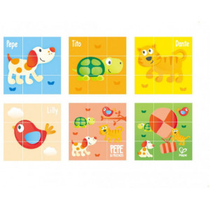 HAPE-FRIENDSHIP PUZZLE BLOCKS E0452A