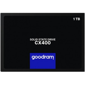 2.5" SSD 1.0TB  GOODRAM CX400 Gen.2, SATAIII, Read: 550 MB/s, Write: 500 MB/s, 7mm, Controller Phison PS3111-S11, 3D NAND TLC  SSDPR-CX400-01T-G2
