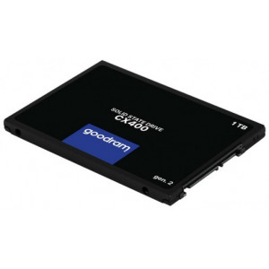 2.5" SSD 1.0TB  GOODRAM CX400 Gen.2, SATAIII, Read: 550 MB/s, Write: 500 MB/s, 7mm, Controller Phison PS3111-S11, 3D NAND TLC  SSDPR-CX400-01T-G2