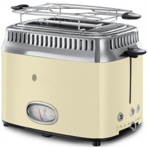Russell Hobbs 21682-56/RH Retro Cream 2 Slice Toaster 