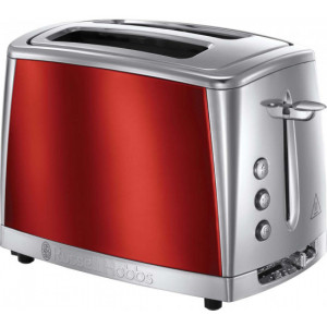 Russell Hobbs 23220-56/RH Luna Toaster 2SL Red        