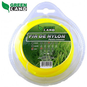 Леска для триммера GL-2.4x15m stea GreenLand