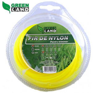 Леска для триммера GL-1.6x15m rotund GreenLand