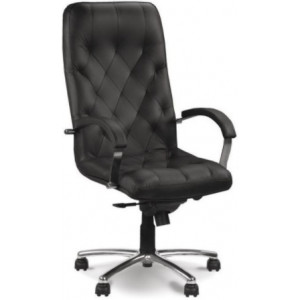 Офисное кресло Новый стиль Cuba Steel Chrome LE-A (Black)