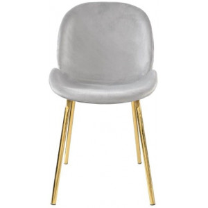 Scaun Roxy ~Grey+Golden Leg HLR-14