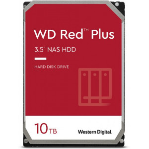 3.5" HDD 10.0TB-SATA- 256MB Western Digital  Red Plus NAS (WD101EFBX)