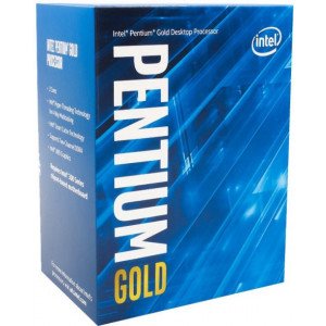 CPU Intel Pentium Gold G6405 4.1GHz Dual Core 4-Threads, (LGA1200, 4.1GHz, 4MB, Intel UHD Graphics 610) BOX with Cooler, BX80701G6405 (procesor/процессор)