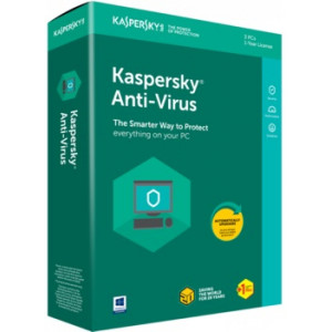 Kaspersky Anti-Virus BOX  2 Dt 1 Year Base 