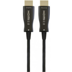Cable HDMI CCBP-HDMI-AOC-80M, 80m, male-male, Active Optical (AOC) High speed HDMI cable with Ethernet "AOC Premium Series", 80 m