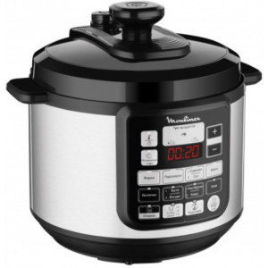 Multicooker MOULINEX CE620D34, black silver