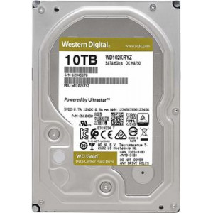 3.5" HDD 10.0TB-SATA-256MB Western Digital Gold Enterprise Class (WD102KRYZ)