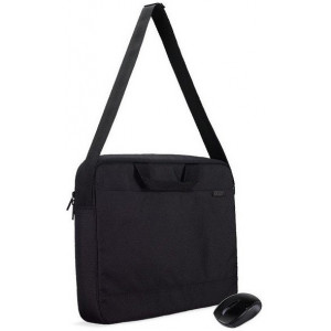 15.6" NB Bag - ACER NOTEBOOK STARTER KIT - 15.6" AAK920 CARRYING BAG BLACK AND WIRELES MOUSE BLACK
