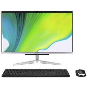 All-in-One PC - 23.8" ACER Aspire C24-1650 FHD IPS, Intel® Core® i3-1115G4, 1x8GB DDR4 RAM, 256G M.2 PCIe SSD, Intel® Iris Xe Graphics, NO ODD, CR, HD cam, WiFi AX201+BT 5.0, LAN, 65W PSU, USB KB/MS, Endless OS, Iron Gray.