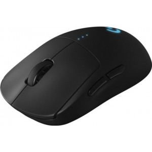 Logitech G Pro Lightspeed Wireless Gaming Mouse, High-speed, Hero 16K Gaming Sensor, Mechanical Button, 100-16000 dpi, LIGHTSYNC RGB, POWERPLAY compatible, 910-005272 (mouse/мышь)