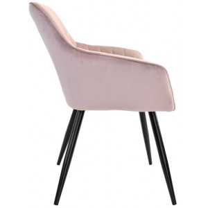 Scaun DC-1936 Iris~Pudra+Black