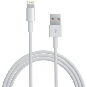Original Apple Lightning to USB Cable (1 m), Model A1480, White