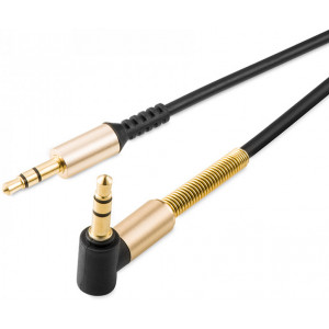 AUX Audio Cable Hoco, UPA02, Black 