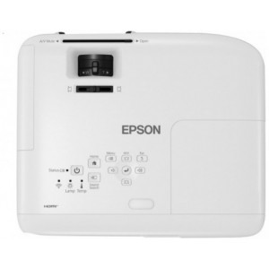 Projector Epson EH-TW710; LCD, Full HD, 3400Lum, 16000:1, 1.2x Zoom, Wi-Fi, Miracast, White 