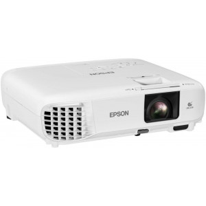 Projector Epson EB-W49; LCD, WXGA, 3800Lum, 16000:1, 1.2x Zoom, LAN, USB-Display, 5W, White 