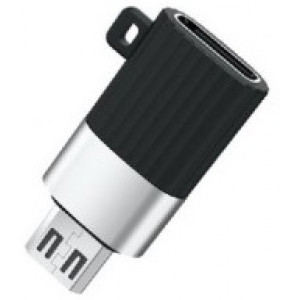 Adapter XO Type-C to Micro-USB, NB149C, Black 