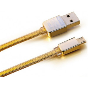 Micro-USB Cable Remax, Gold, RC-016m, Gold 