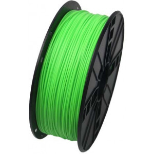PLA 1.75 mm,  Fluorescent Green Filament, 1 kg, Gembird, 3DP-PLA1.75-01-FG