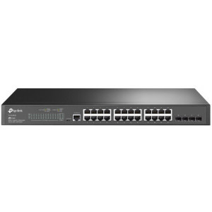 24-port 10/100/1000Mbps Switch TP-LINK TL-SG3428, 4xSFP expansion slot