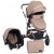 Stroller Kikka Boo 3 in 1 Amaia Beige 