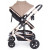 Stroller Kikka Boo 3 in 1 Amaia Beige 