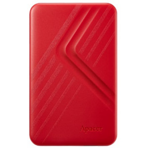 USB 3.1 Gen 1 Portable Hard Drive Apacer AC236 1TB Red Color box
