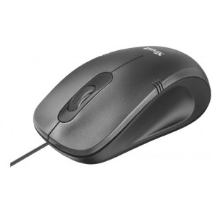 Trust Ivero Compact Mouse, 1000 dpi, 3 button, USB, 1.5m