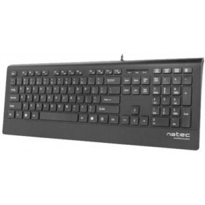 Natec Keyboard Barracuda Slim, US Layout 