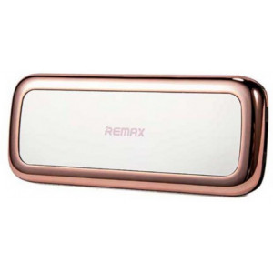 Remax Mirror Power Bank, 5500mAh Pink