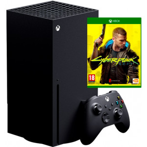 Microsoft Xbox Series X + Cyberpunk 2077, Black