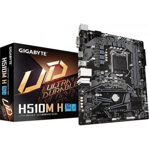 Материнская плата Gigabyte H510M H 1.0  mATX, S1200, Intel H510