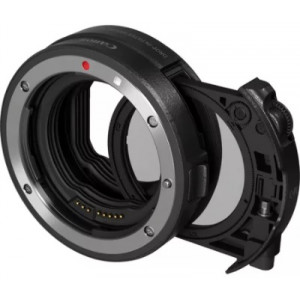 Mount Adapter Canon EF-EOS R with Drop-in Circular Polarizing Filter A