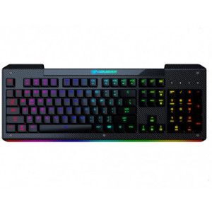 Gaming Keyboard Cougar Aurora S, Carbonlike Surface, 8-Effect Multicolour Backlight, FN key, USB