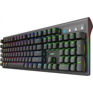 Gaming Keyboard Gamemax KG801, Mechanical, FN Keys, Anti-Ghosting, RGB, EN layout, Black.USB