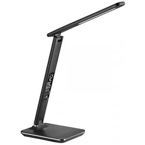 PLATINET DESK LAMP 14W + LCD WITH CLOCK AND TEMPERATURE + USB charger