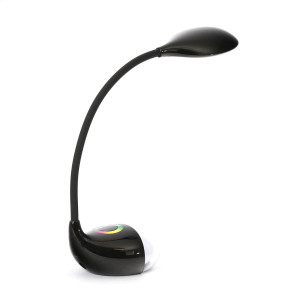 PLATINET DESK LAMP 6W + NIGHT LAMP COMPACT SIZE BLACK [44347]