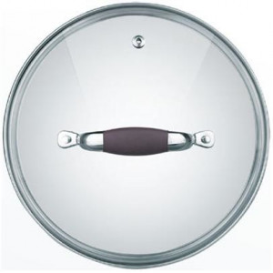 Tempered Glass Lid Rondell RDA-534, D26cm, glass