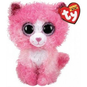 BB REAGAN - pink cat with curly hair 15 cm