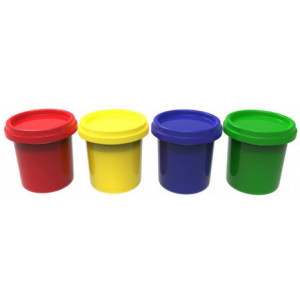 Plastelino - Pasta de Modelat 4 culori Tutti Frutti