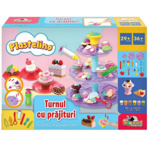 Plastelino Turnul de prajiturele