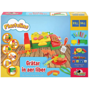 Plastelino - Gratar in aer liber