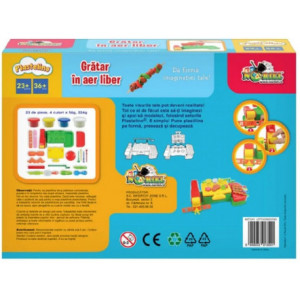 Plastelino - Gratar in aer liber