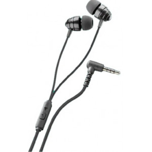 Ploos In-ear earphones with mic, Black