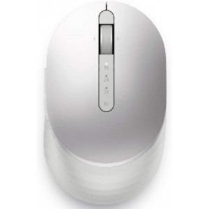 Dell Premier Rechargeable Wireless Mouse MS7421W -  Platinum silver, Wireless 2.4 GHz, Bluetooth 5.0, 1600 dpi, Programmable buttons, Programmable Scroll wheel , USB-C charging port,  3-Year Advanced Exchange Service.
