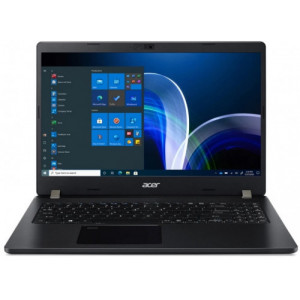 Acer Travel Mate TMP215-41 Black, 15.6" FHD IPS (AMD Ryzen™ 3 PRO 4450U, 8GB (1x8GB) DDR4, 256GB M.2 NVMe SSD + HDD Bracket, AMD Radeon™ Graphics, CR, HDMI, VGA, LAN, TB4, WiFi6+BT5.1, 48Wh BT, HD Cam, FPR, Backlit KB, DOS, 1.8kg)