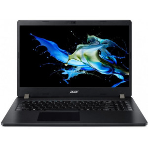 Acer Travel Mate TMP215-52 Black, 15.6" FHD TN (Intel Core i3-10110U, 8GB (1x8GB) DDR4, 256GB M.2 NVMe SSD + HDD Bracket, Intel UHD Graphics, CR, HDMI, VGA, LAN, Type-C Gen 1, Wi-Fi 6+BT 5.0, 48Wh BT, HD Cam, non-Backlit KB, Ubuntu, 1.8kg)